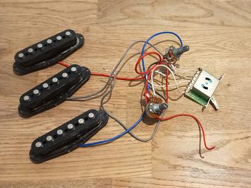 Set pickup Peavey SSS precablato