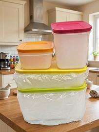 Set freezer Tupperware da 4 pz