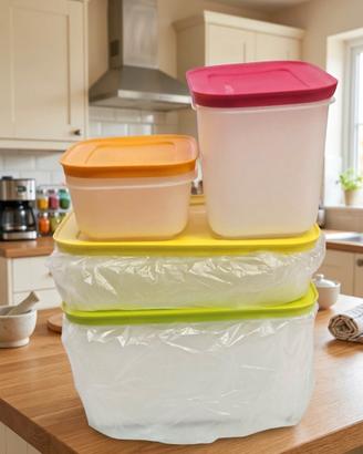 Set freezer Tupperware da 4 pz