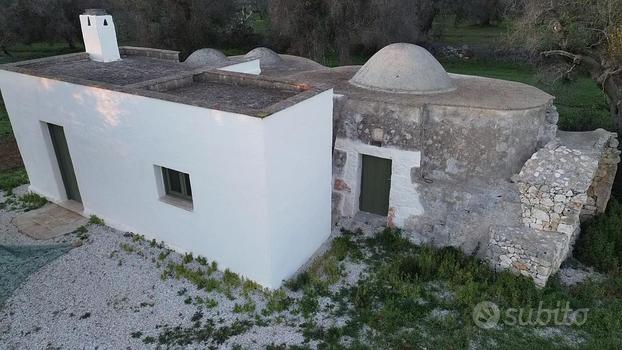 Terreno di 21000mq con casolare e trullo a 5 coni