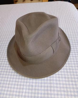 cappello grigio perla della tonak in feltro tg.54