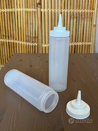 Coppia bottiglie dosatrici salse IKEA