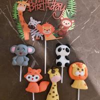 topper cake giungla
