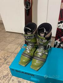 Sci e scarponi telemark