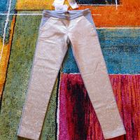 Pantaloni bimba in cotone felpato, Tg.10 anni