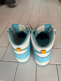 Nike high dunk azzurre