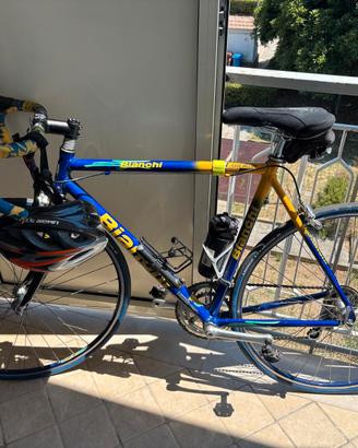 bici da corsa bianchi alluminio 