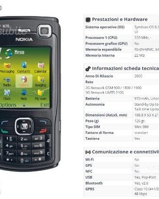 Nokia N70 + Nokia 2600 Classic