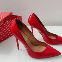 Scarpe décolleté rosse
