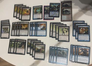 Mazzo Farabutto Magic Tribale Blu/Nero
