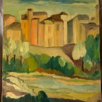 Quadro olio su tela del pittore G.GIUSTI