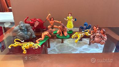 Set statuette in PVC  Disney del film Tarzan