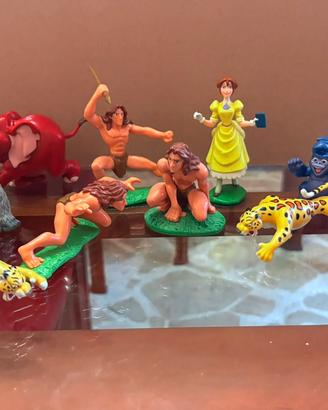 Set statuette in PVC  Disney del film Tarzan