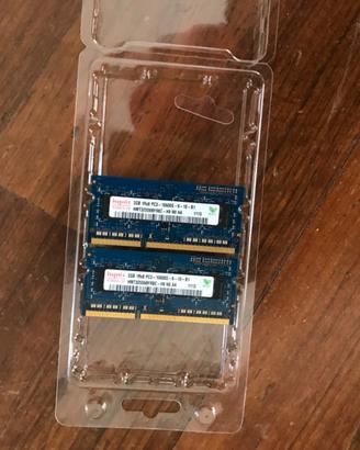 Ram ddr3 hynix ( Macbook pro ) PC3-10600s 2x2GB