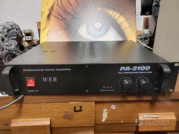 Amplificatore Finale PA 2100