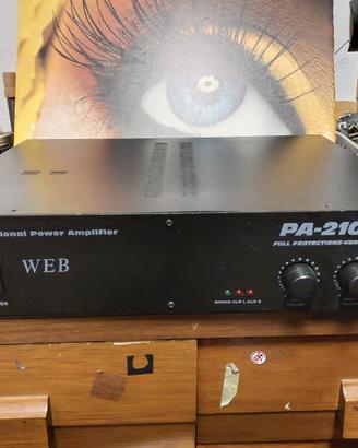 Amplificatore Finale PA 2100