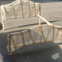 letto matrimoniale in ottone