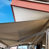 TENDA PARASOLE PVC CON BRACCIA ESTENDIBILI
