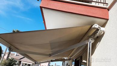 TENDA PARASOLE PVC CON BRACCIA ESTENDIBILI