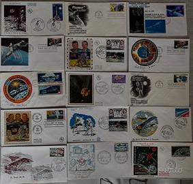 Lotto 15 Buste Spazio & Avio (69-75)Schede per IBM