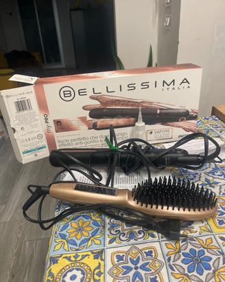 Piastra Imetec + spazzola elettrica