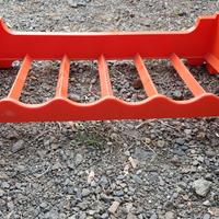 Porta bottiglie vino stefanplast rosse