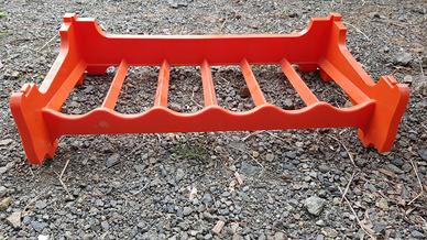 Porta bottiglie vino stefanplast rosse