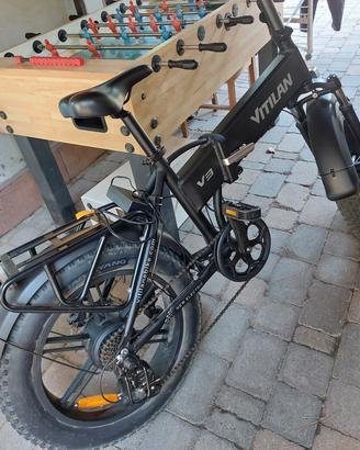 Bicicletta Elettrica Pieghevole Vitilan V3 Nuova