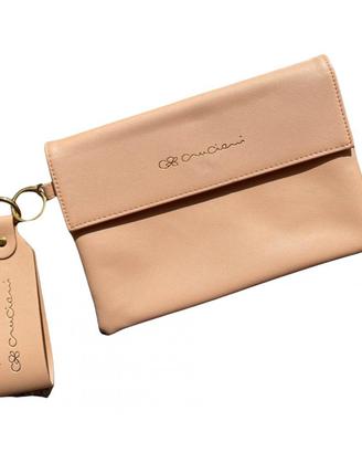 Pochette Borsetta Cruciani  rosa / oro nuova