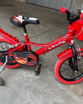 Bici bambina Miraculous Lady Bug