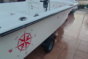 Barca e motore 4 tempi Yamaha 40 cv