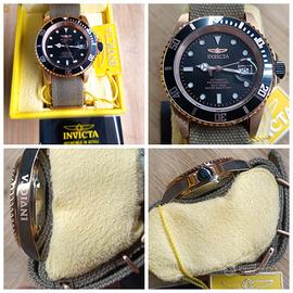 Invicta Submariner Diver Oro Rosa