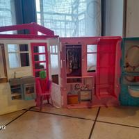 Splendida casa portatile Barbie