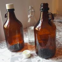 Coppia bottiglie farmacista