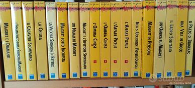 18 VHS - Video Cassette Sceneggiati su Maigret