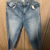 Jeans gamba larga