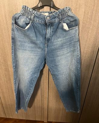Jeans gamba larga