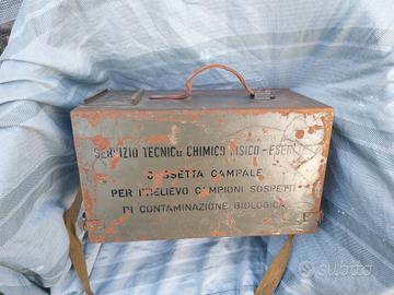Cassetta militare campale m.71 con scorta no elmo