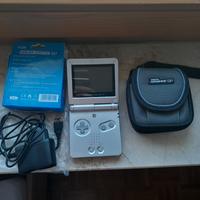 Game boy advance sp con giochi e accessori 