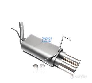 SILENZIATORE DI SCARICO PER OPEL CORSA 09 2000-200