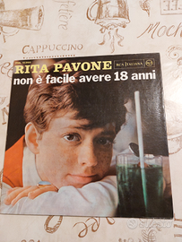 Vinile Rita Pavone originale con poster