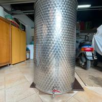 Botte acciaio inox per vino e olio