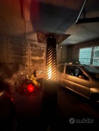 Stufa riscaldatore per esterni a pellet