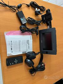 Lettore dvd - cd portatile da auto