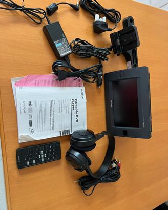 Lettore dvd - cd portatile da auto