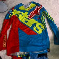 Tuta cross completa + pettorina