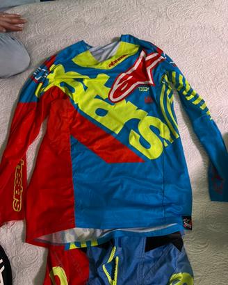 Tuta cross completa + pettorina