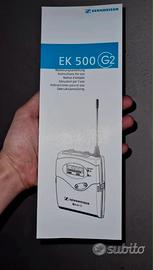 SENNHEISER EK/SK500G2 ricevitore microfono wireles