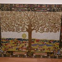 Quadro mosaico Klimt