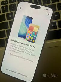 iphone 15 pro max perfetto blocc icloud ricambi